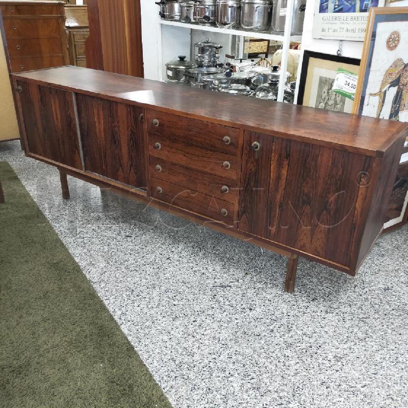 SIDEBOARD PALISSANDRO LUNGA 3A 4C | Mercatino dell'Usato Roma rebibbia 1