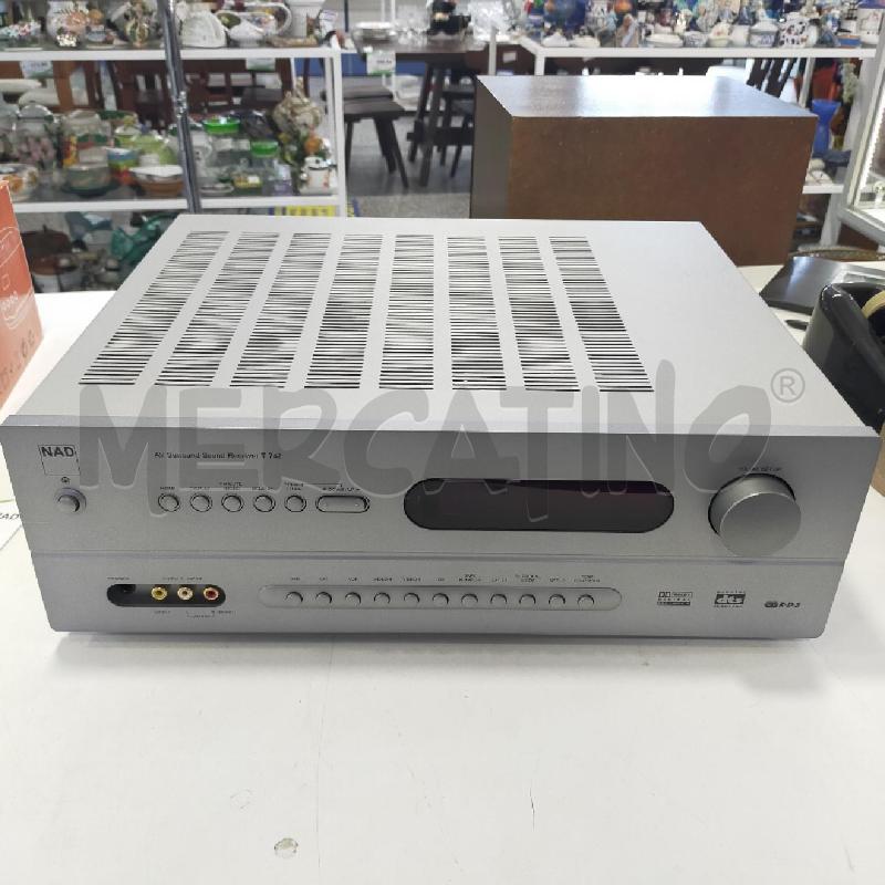 SINTOAMPLIFICATORE NAD T742 NO TELEC | Mercatino dell'Usato Roma rebibbia 1