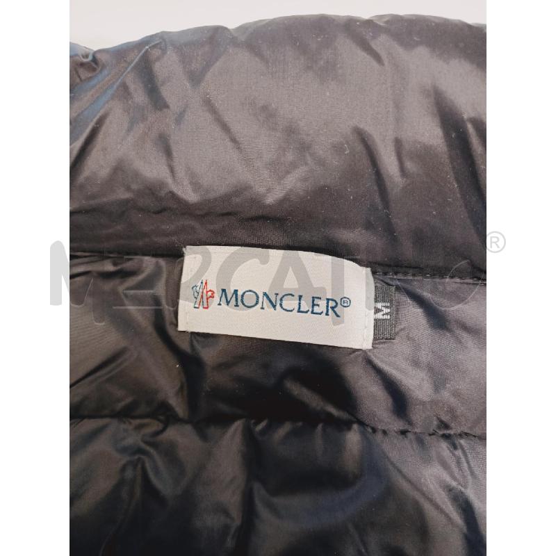 SMANICATO UOMO RIPRODUZIONE MONCLER NERO  | Mercatino dell'Usato Roma rebibbia 3