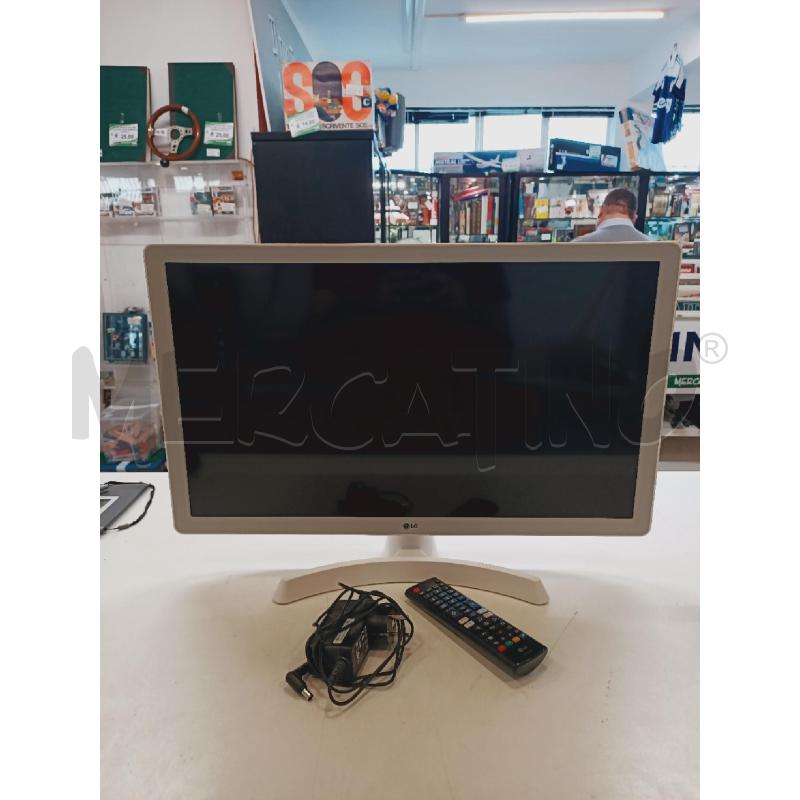 SMART TV LG BIANCA + TELEC | Mercatino dell'Usato Roma rebibbia 1