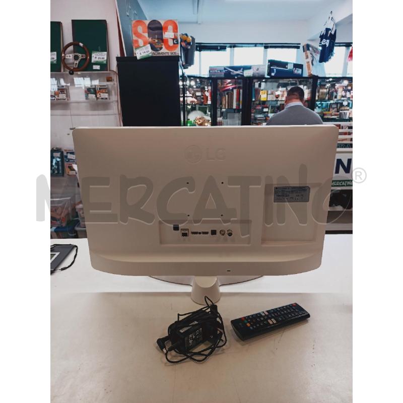 SMART TV LG BIANCA + TELEC | Mercatino dell'Usato Roma rebibbia 2