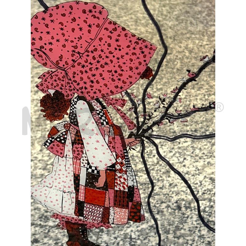 SPECCHIO BAMBINA VESTE ROSA C/LEGNO  | Mercatino dell'Usato Roma rebibbia 2