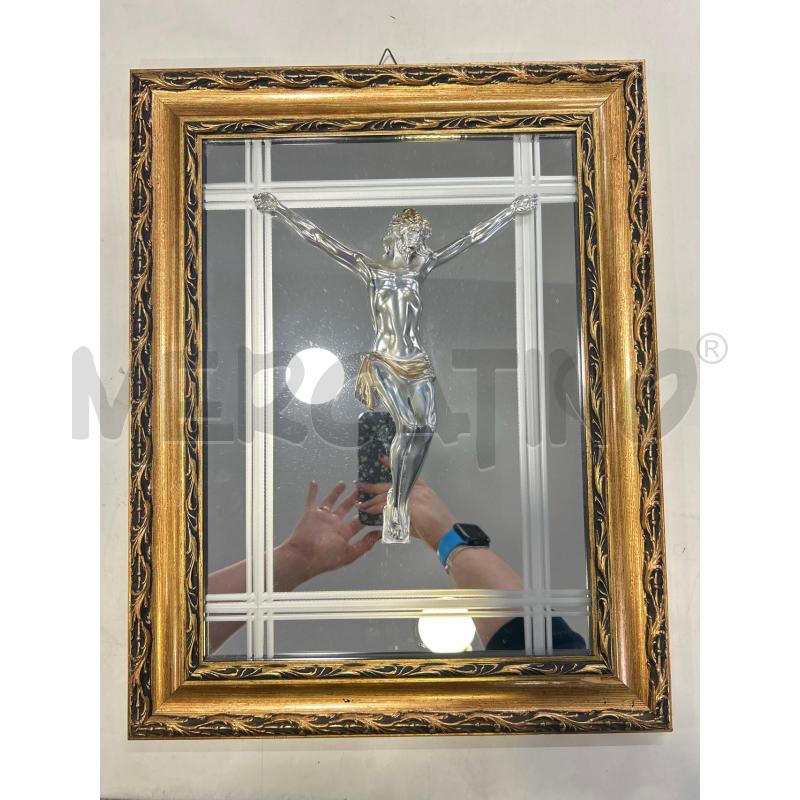 SPECCHIO MOLATO CRISTO RILIEVO C DOR | Mercatino dell'Usato Roma rebibbia 1