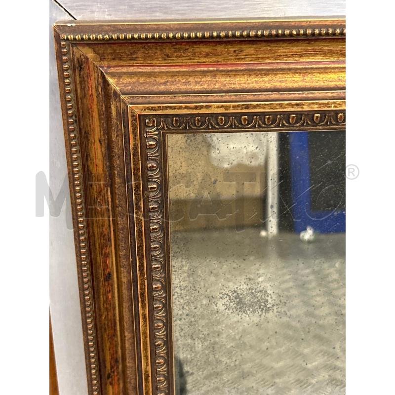 SPECCHIO VECCHIO C DORATA LEGNO 55X41 | Mercatino dell'Usato Roma rebibbia 2