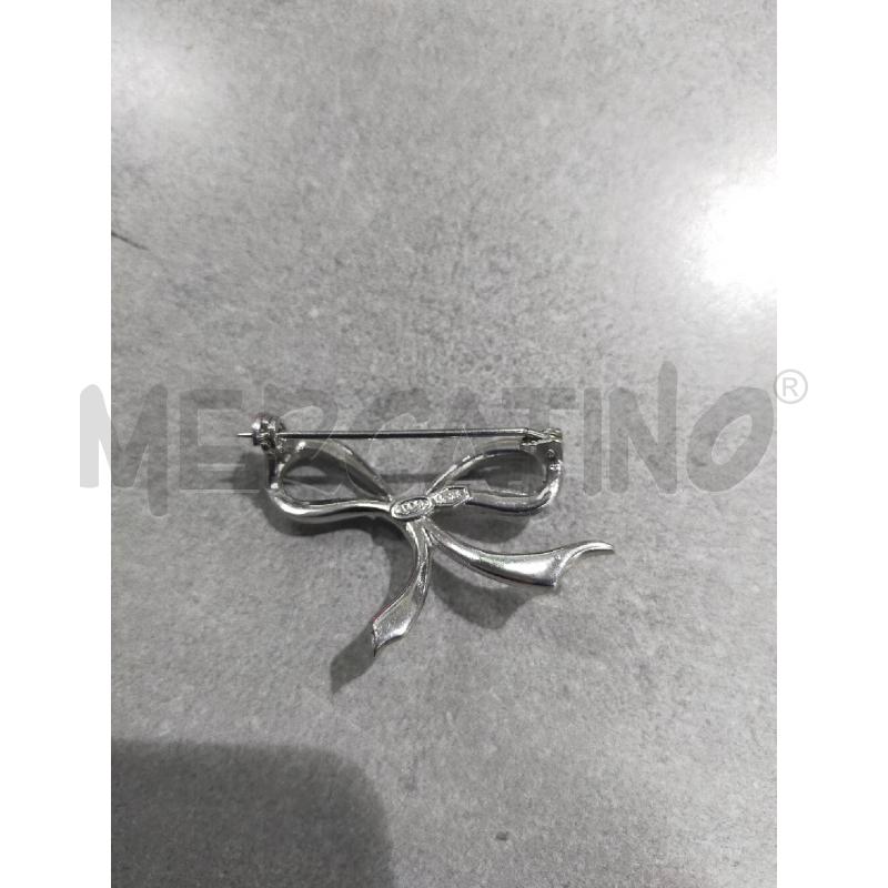 SPILLA ARG.800 FIOCCO STRASS  | Mercatino dell'Usato Roma rebibbia 2