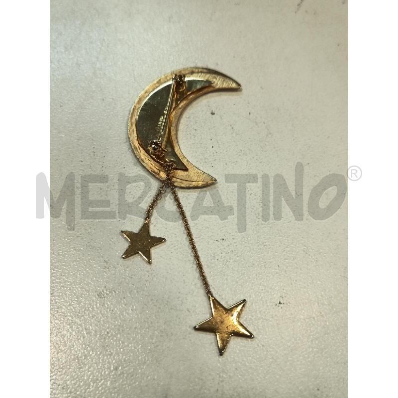 SPILLA HELIETTA CARACCIOLO ITALY VINT MEZZA LUNA PEND STELLE | Mercatino dell'Usato Roma rebibbia 2