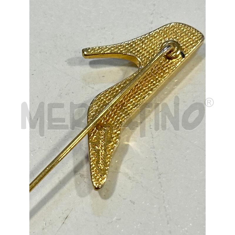 SPILLA SALVATORE FERRAGAMO DORATA DA RIV | Mercatino dell'Usato Roma rebibbia 2