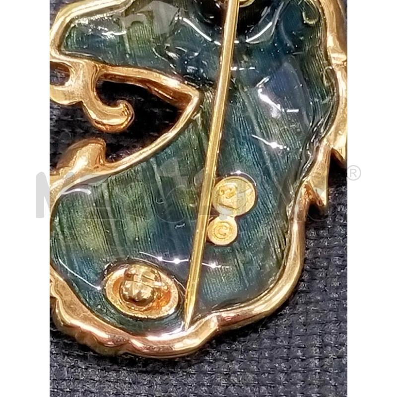 SPILLA UNICORNO SWAROVSKI PUNTI LUCE RETRO SMALTATO | Mercatino dell'Usato Roma rebibbia 2