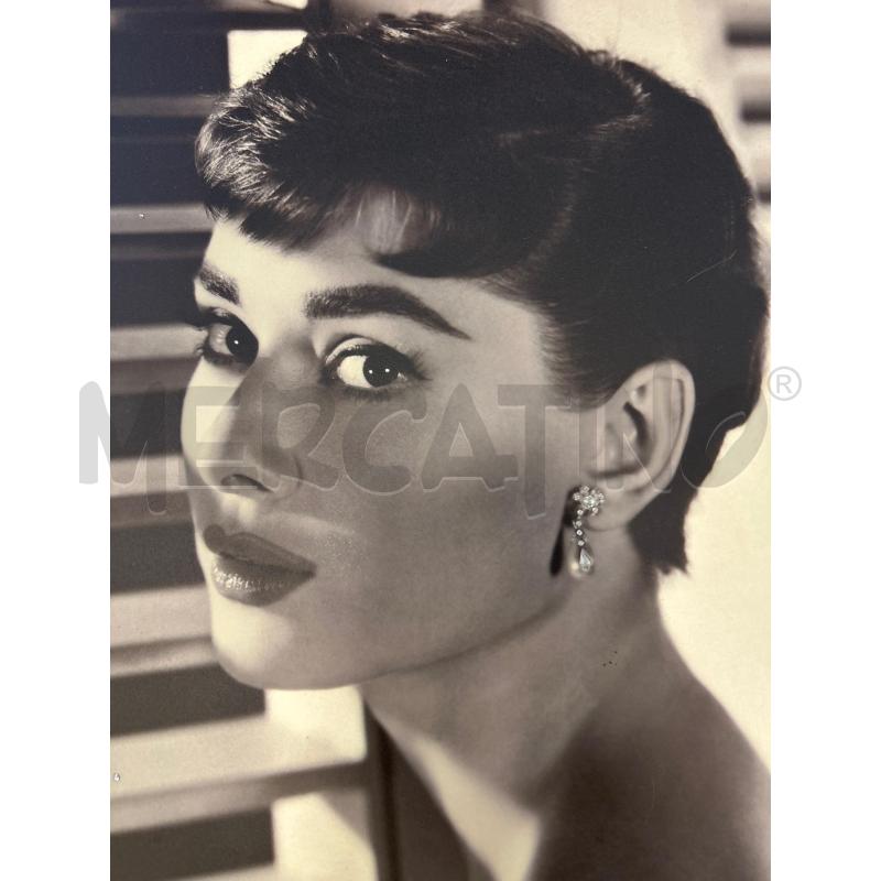 STAMPA AUDREY HEPBURN CON STRASS | Mercatino dell'Usato Roma rebibbia 2