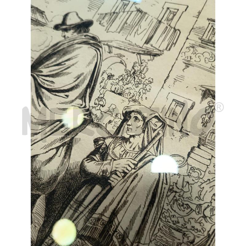 STAMPA B/N CONTADINO DI SARACINESCO C LEGNO 65X56 | Mercatino dell'Usato Roma rebibbia 3