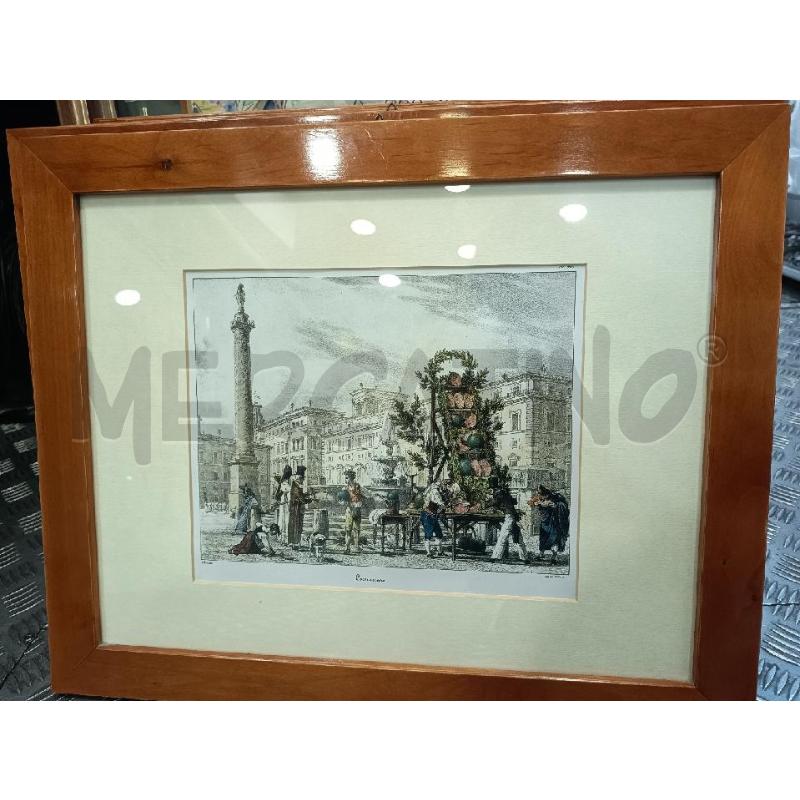STAMPA COLORI COCOMERARO C LEGNO 52X42 | Mercatino dell'Usato Roma rebibbia 1