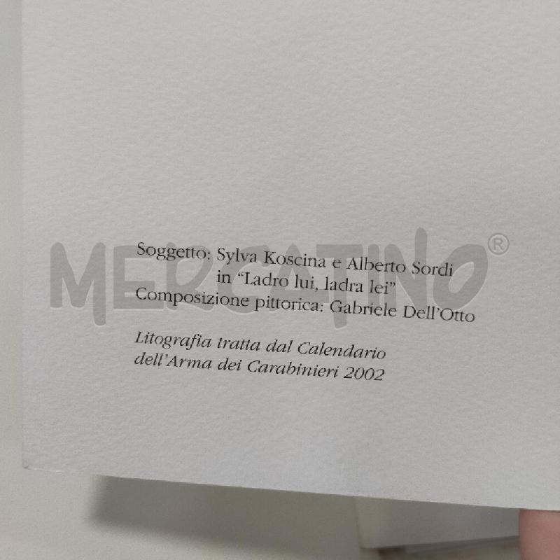 STAMPA DELL'OTTO ALBERTO SORDI 203/250 | Mercatino dell'Usato Roma rebibbia 4