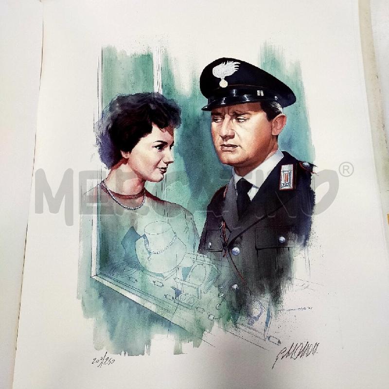 STAMPA DELL'OTTO ALBERTO SORDI 209/250 | Mercatino dell'Usato Roma rebibbia 1