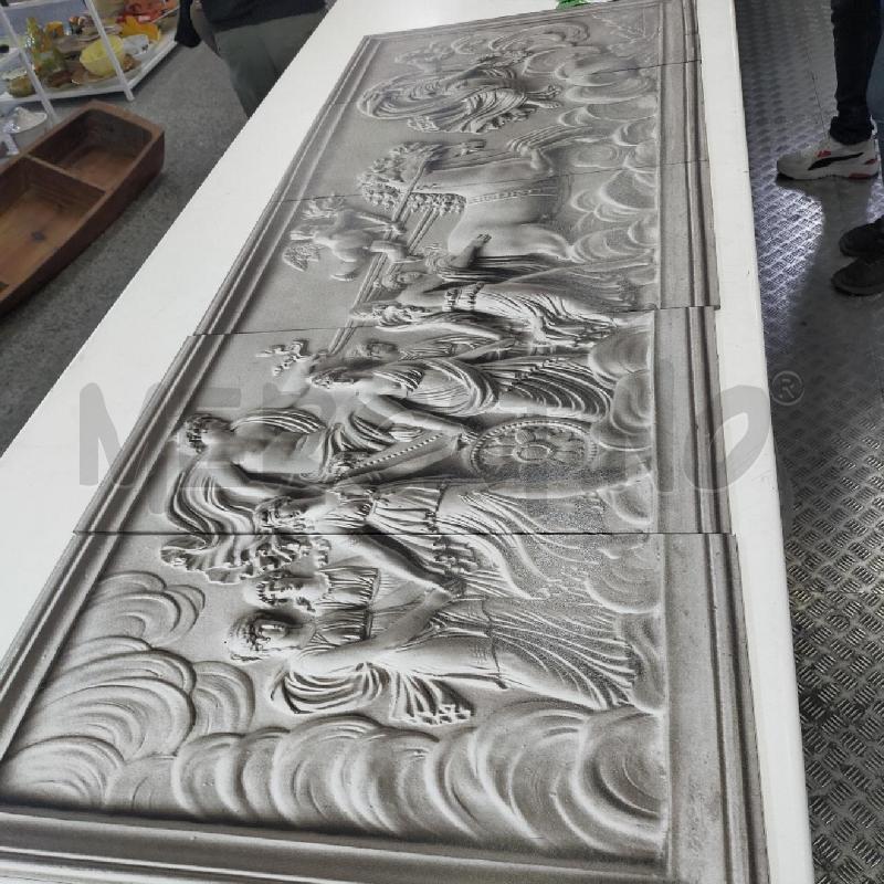 STAMPA GRIGIA BASSORILIEVO GRECO 5PZ | Mercatino dell'Usato Roma rebibbia 1