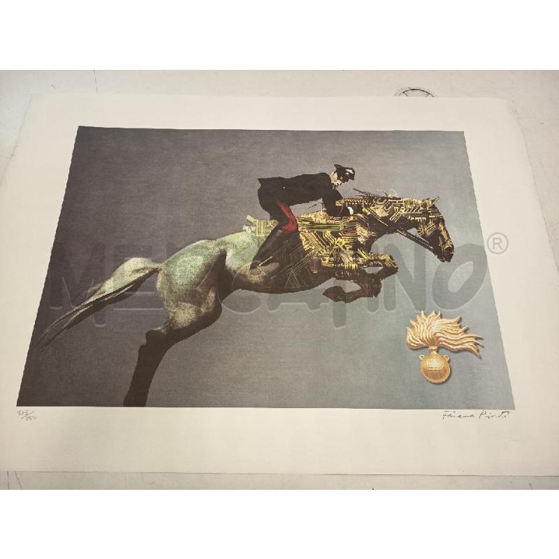 STAMPA PINTER ARMA CARABINIERI CAVALLO 173/250 | Mercatino dell'Usato Roma rebibbia 1
