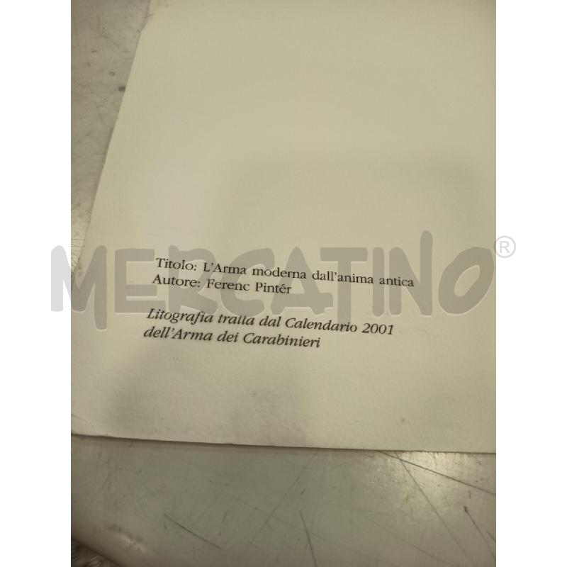 STAMPA PINTER ARMA CARABINIERI CAVALLO 173/250 | Mercatino dell'Usato Roma rebibbia 2