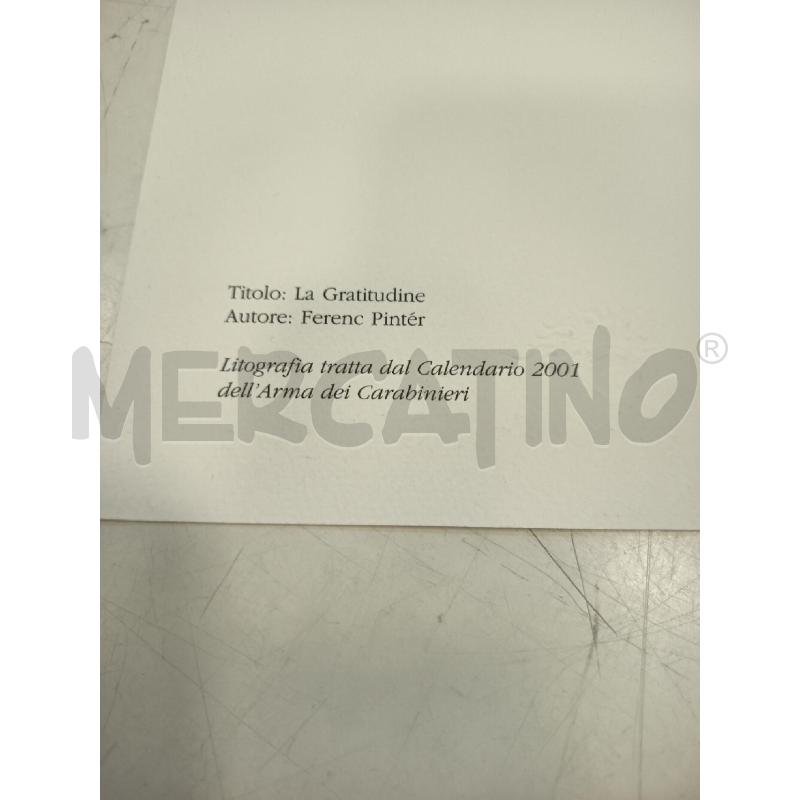 STAMPA PINTER ARMA CARABINIERI SALUTO 173/250 | Mercatino dell'Usato Roma rebibbia 2