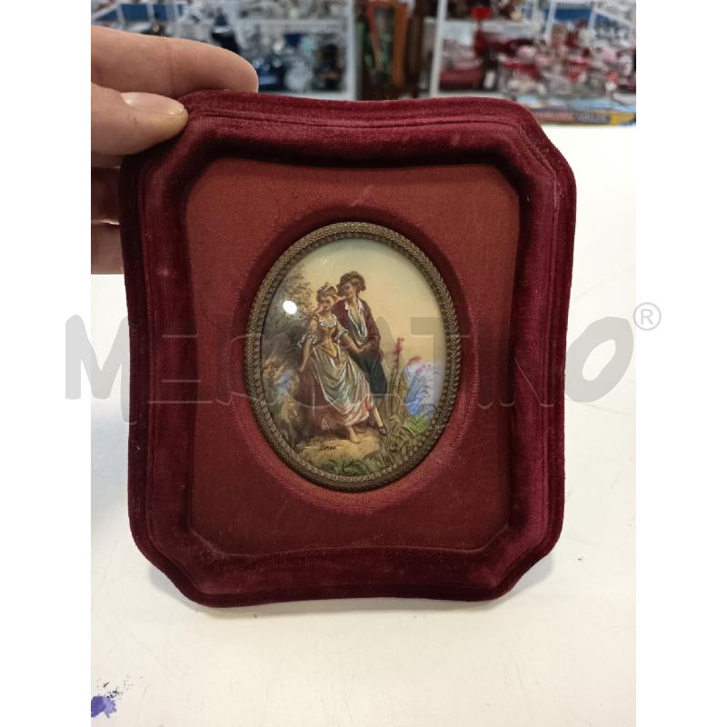 STAMPA RITOCCATA COPPIA C BORDEAUX STOFFA | Mercatino dell'Usato Roma rebibbia 1