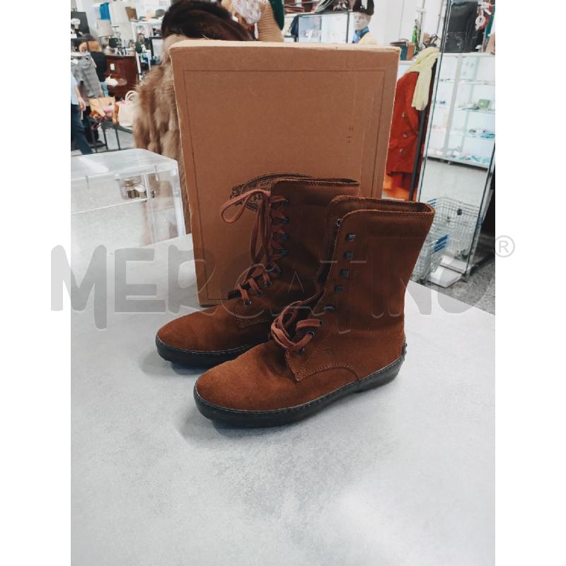 STIVALETTI DONNA TOD'S MARRONE  | Mercatino dell'Usato Roma rebibbia 2