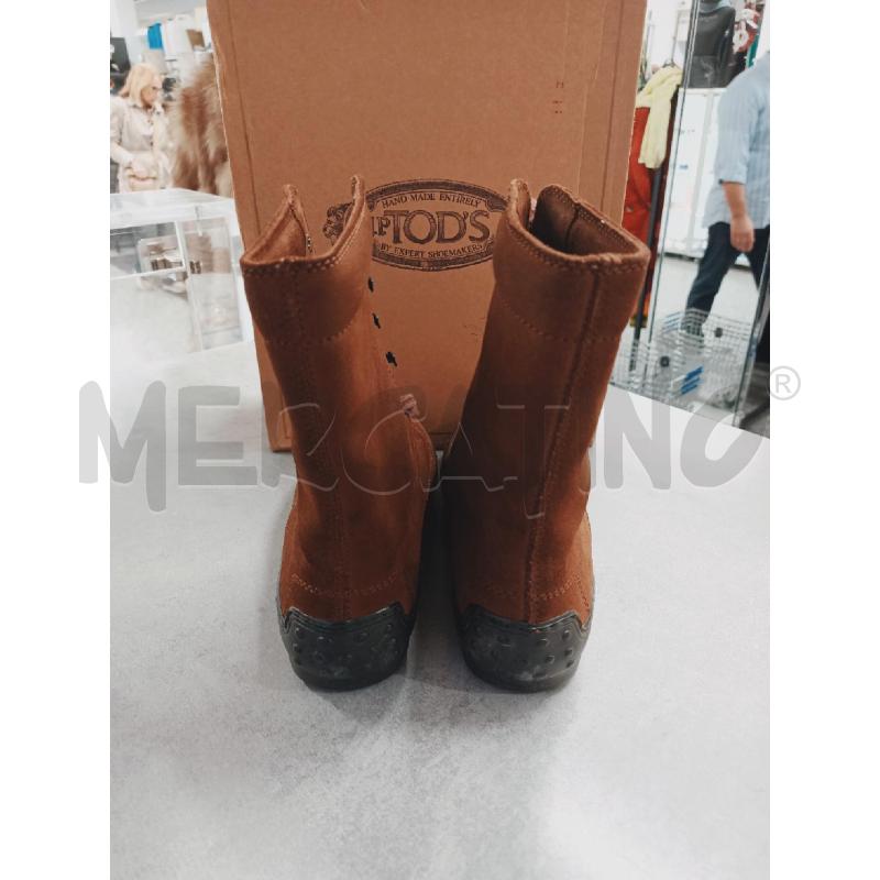 STIVALETTI DONNA TOD'S MARRONE  | Mercatino dell'Usato Roma rebibbia 3