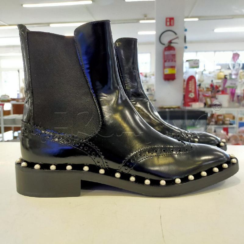 STIVALETTI DONNA TWINSET NERO LUCIDO/PERLE TG37  | Mercatino dell'Usato Roma rebibbia 2