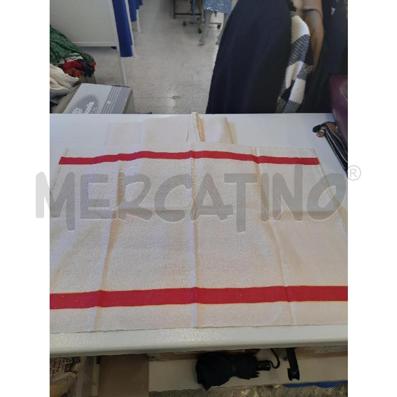 STROFINACCIO FASCIA ROSSA 6PZ | Mercatino dell'Usato Roma rebibbia 2