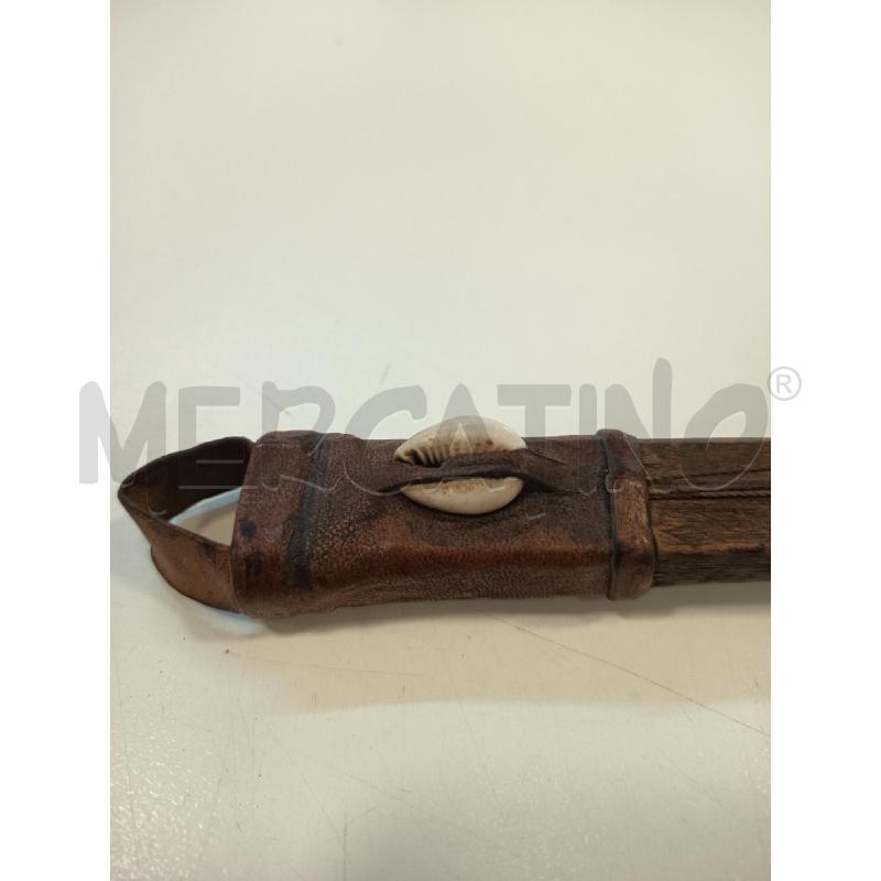 STRUMENTO MUSICALE ETNICO  LEGNO PELLE 3 CORDE | Mercatino dell'Usato Roma rebibbia 3