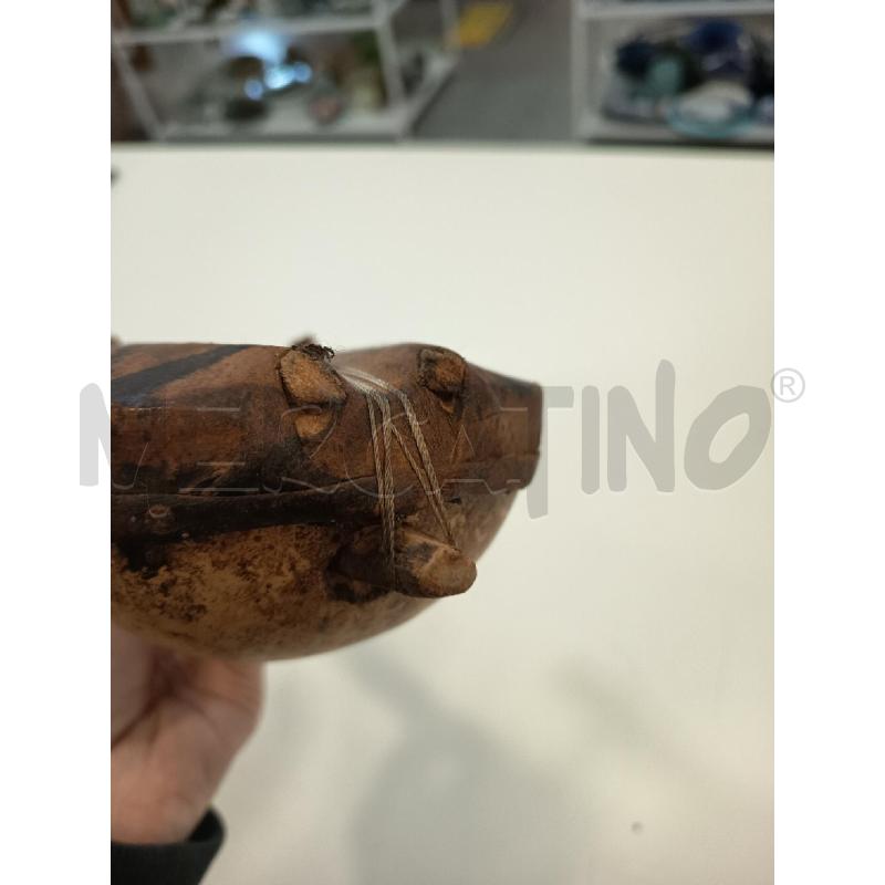 STRUMENTO MUSICALE ETNICO  LEGNO PELLE 3 CORDE | Mercatino dell'Usato Roma rebibbia 5