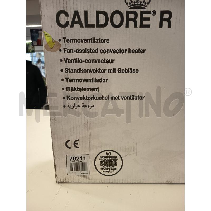 STUFETTA ELETTRICA CALDORE 70211 | Mercatino dell'Usato Roma rebibbia 3