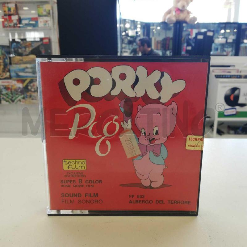 SUPER 8 TECHNO FILM PORKY PIG 902 | Mercatino dell'Usato Roma rebibbia 1