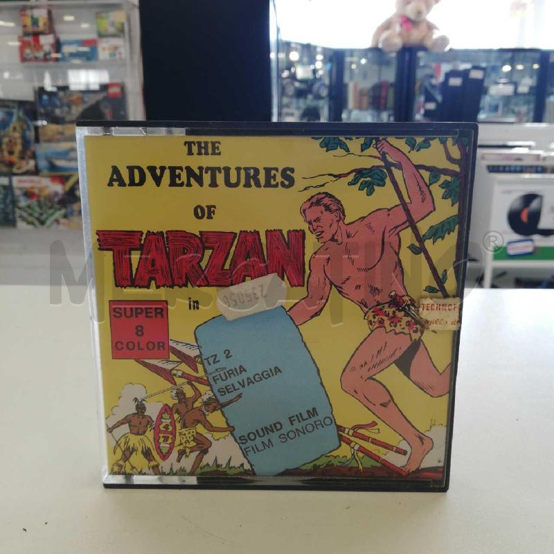 SUPER 8 THE ADVENTURES OF TARZAN FURIA SELVAGGIA | Mercatino dell'Usato Roma rebibbia 1