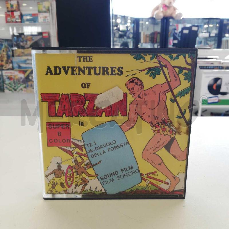 SUPER 8 THE ADVENTURES OF TARZAN IL DIAVOLO DELLA FORESTA | Mercatino dell'Usato Roma rebibbia 1