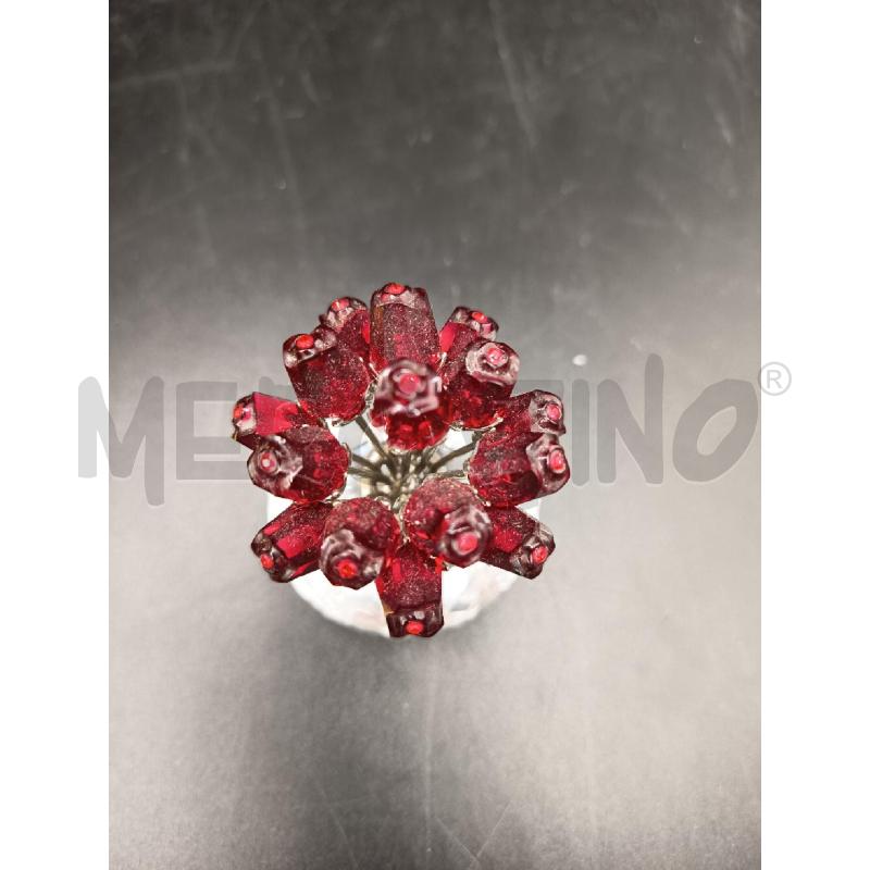 SWAROVSKI VASO C FIORI ROSSI | Mercatino dell'Usato Roma rebibbia 2