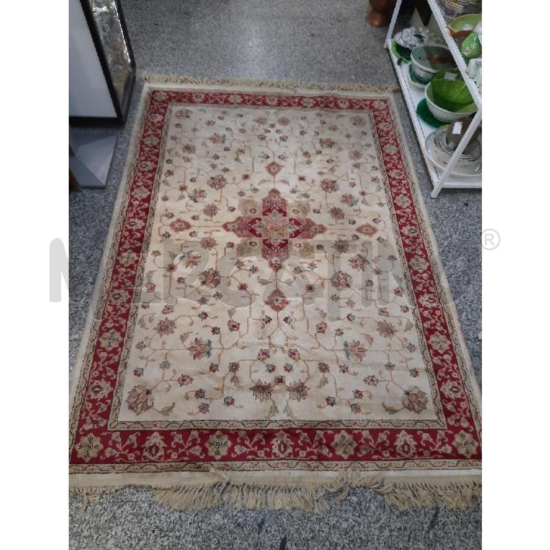 TAPPETO BIANCO B ROSSO 250X170 | Mercatino dell'Usato Roma rebibbia 1