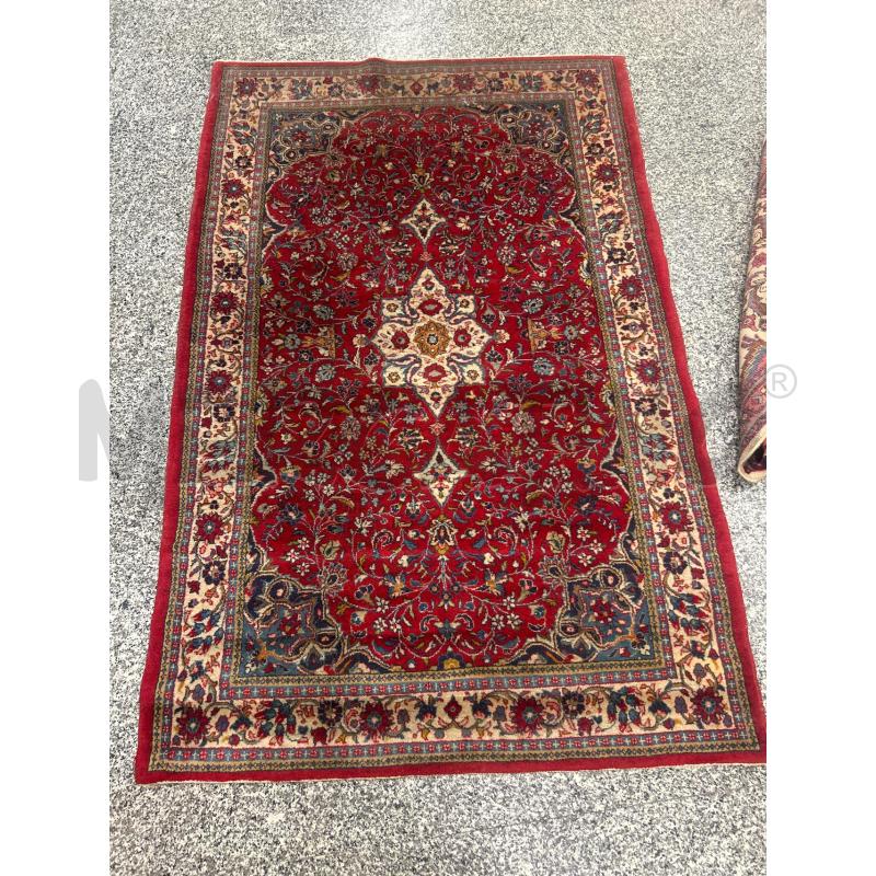 TAPPETO ROSSO FIORI 210 X 135 | Mercatino dell'Usato Roma rebibbia 1