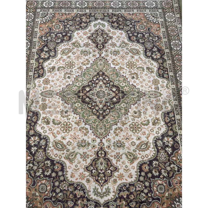 TAPPETO VERDE MILITARE FIORI 220 X 165 | Mercatino dell'Usato Roma rebibbia 2