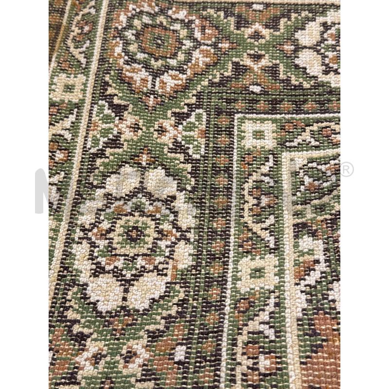 TAPPETO VERDE MILITARE FIORI 220 X 165 | Mercatino dell'Usato Roma rebibbia 3