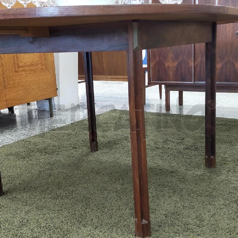 TAVOLO TONDO ALLUNGABILE PALISSANDRO | Mercatino dell'Usato Roma rebibbia 3