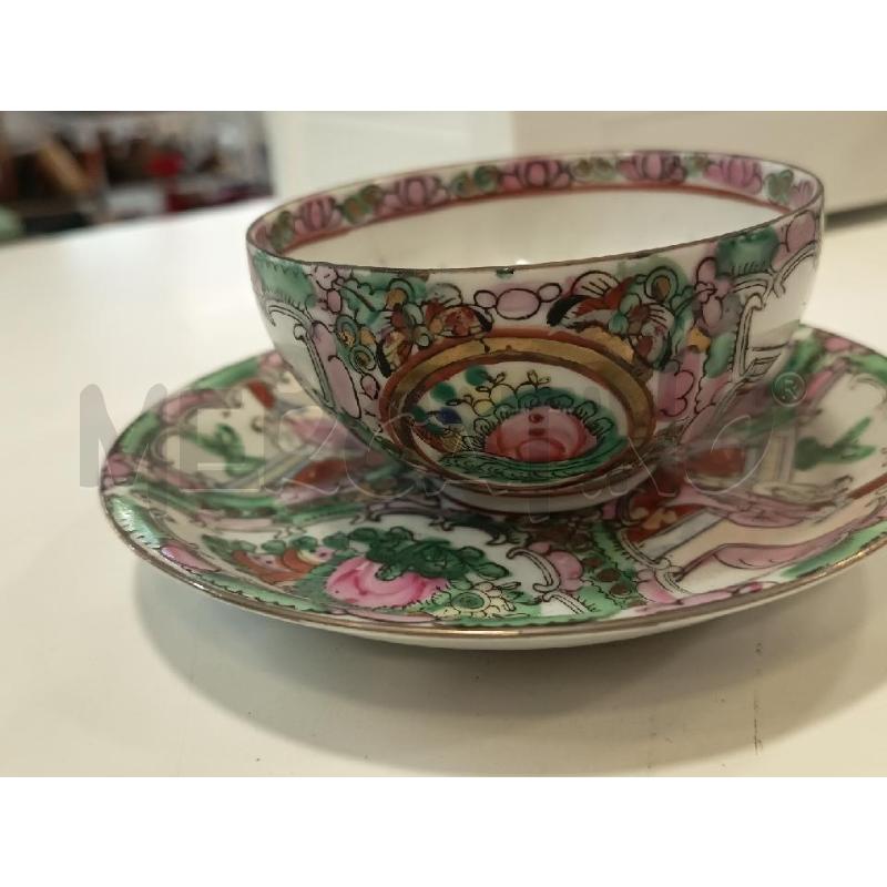 TAZZA ANTICA BONECHINA DIP  | Mercatino dell'Usato Roma rebibbia 2
