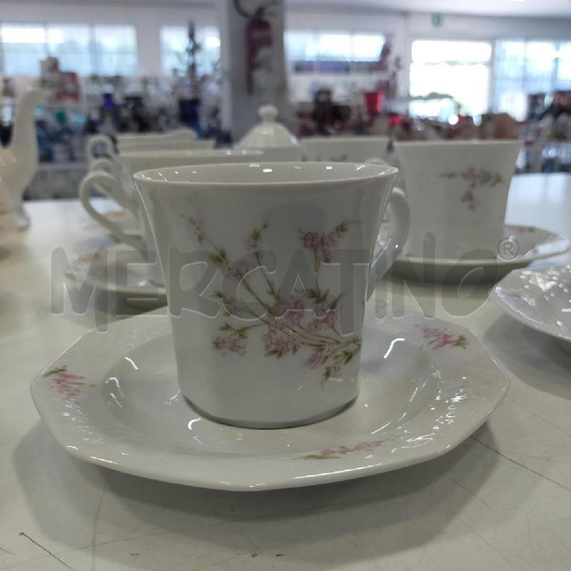 TAZZE BAVARIA FIORI ROSA 24PZ+ 3 PORTATE  | Mercatino dell'Usato Roma rebibbia 2