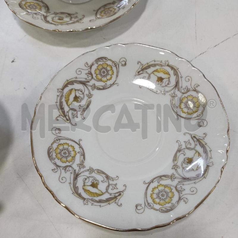 TAZZE RICHARD GINORI DEC BEIGE 4PZ | Mercatino dell'Usato Roma rebibbia 3
