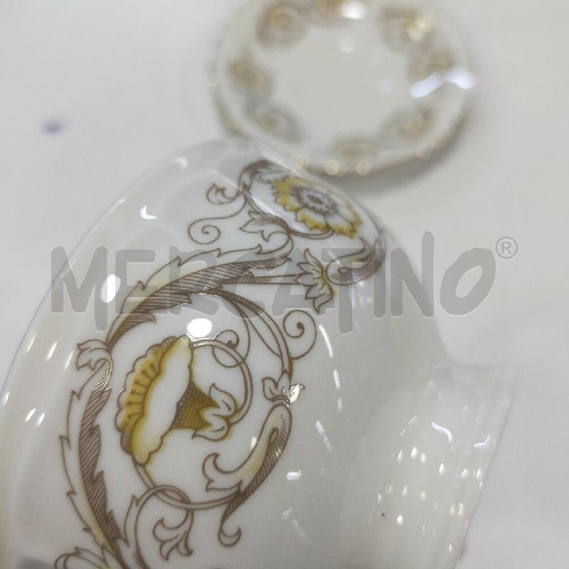 TAZZE RICHARD GINORI DEC BEIGE 4PZ | Mercatino dell'Usato Roma rebibbia 4