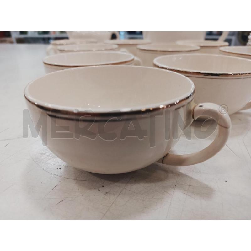 TAZZE SOCIETA CERAMICA ITALIANA LAVENO 10PZ+2PORTATE | Mercatino dell'Usato Roma rebibbia 3