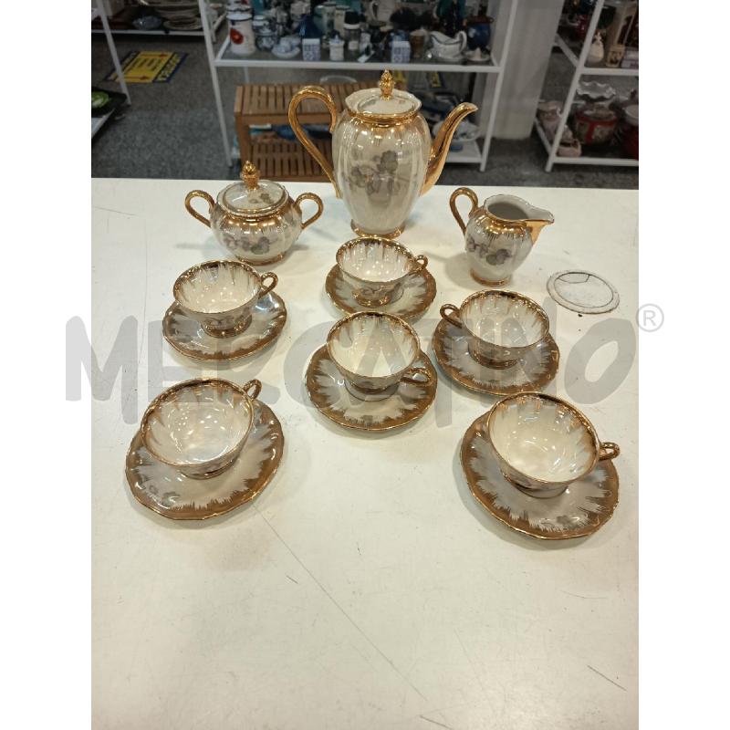 TAZZINE BAVARIA DEC DOR 6PZ+3PORTATE | Mercatino dell'Usato Roma rebibbia 1
