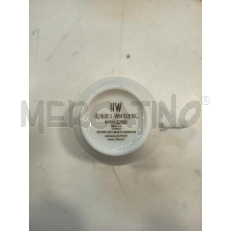 TAZZINE CAFFE BAVARIA HEINRICH WINTERLING 12PZ+3 PORTATE | Mercatino dell'Usato Roma rebibbia 2