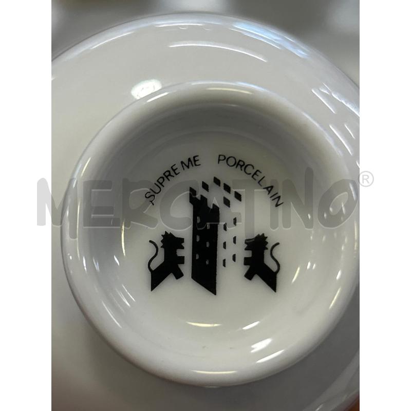 TAZZINE SUPREME PORCELAIN 12PZ+3 PORTATE | Mercatino dell'Usato Roma rebibbia 3