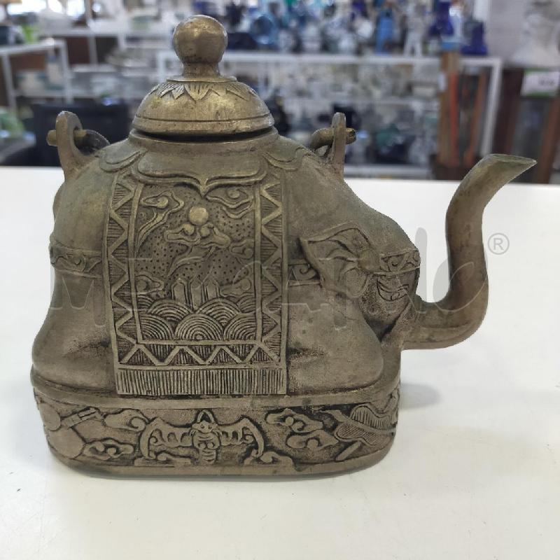 TEIERA CROMO ELEFANTE ORIENTALE INCISO | Mercatino dell'Usato Roma rebibbia 3