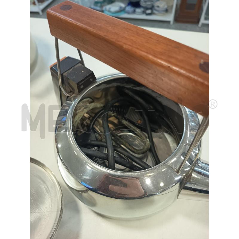 TEIERA ELETTRICA VINTAGE CROMO SALTON | Mercatino dell'Usato Roma rebibbia 3