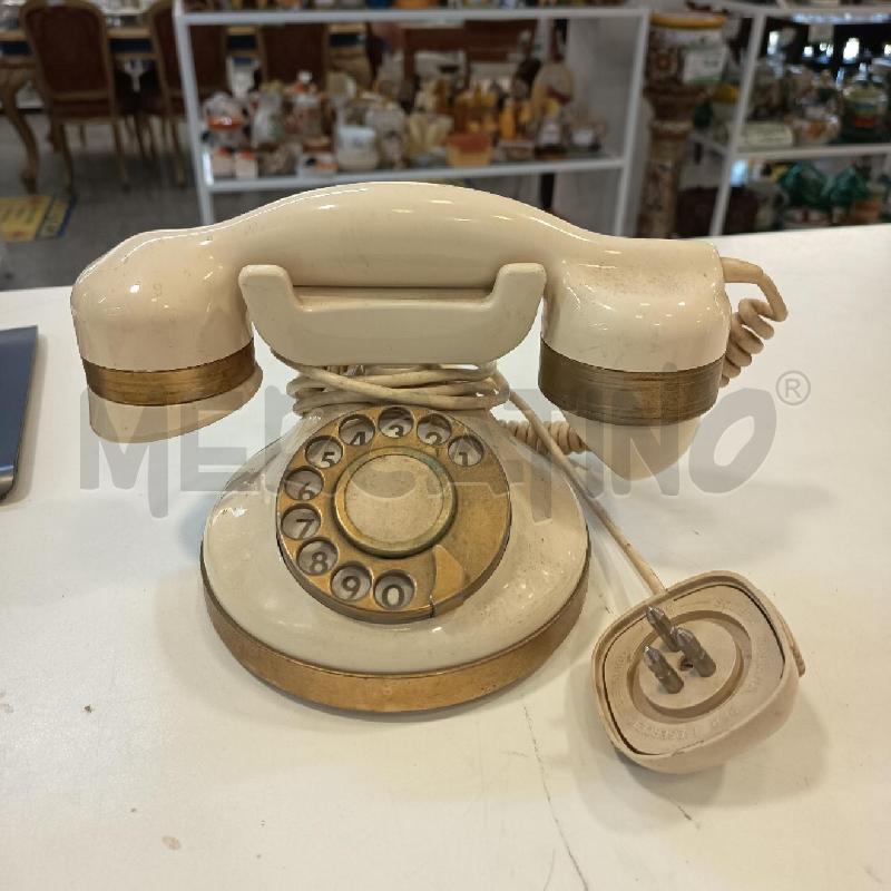 TELEFONO A CORNETTA BIANCO  | Mercatino dell'Usato Roma rebibbia 1
