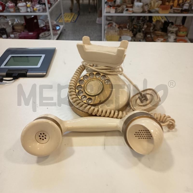 TELEFONO A CORNETTA BIANCO  | Mercatino dell'Usato Roma rebibbia 2